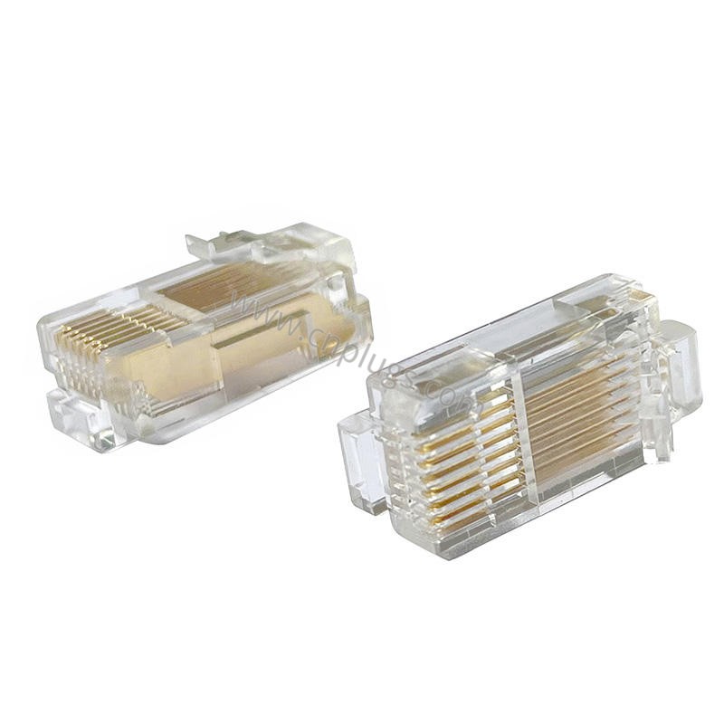 Connettore maschio-maschio RJ45 8P8C da 24 mm per pannello di controllo ABB ACS510 ACS550 (estremità porta) 2 ABB ACS550 compatible 8P8C male to male docking plug 24mm length both ends