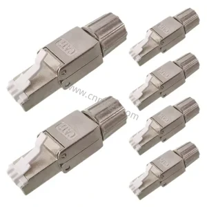 10Gbps Cat7 tool-free RJ45 connector for router, switch, laptop, smart TV, camera and TV box