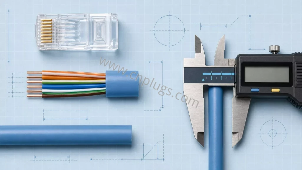 How to Choose RJ45 Plugs (5) shielded RJ45 plug for IP camera