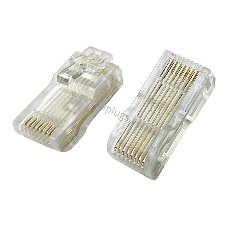 Aangepaste RJ45 modulaire stekkerconnector mannelijk voor besturingskaarten voor omvormers en aandrijvingen
