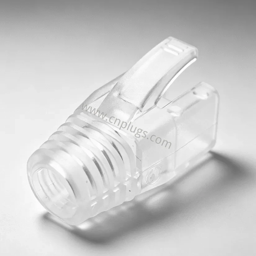 Produttore di stivali antistrappo RJ45 - Colori Cat5e Cat6 6 Bulk RJ45 modular plug boots in custom colors for OEM patch-cord manufacturing 03